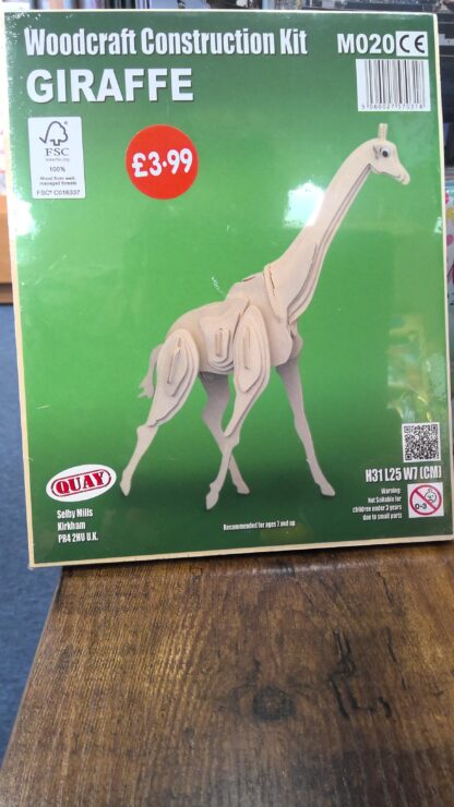 M020 Giraffe Woodcraft Construction Kit