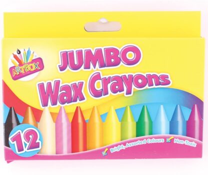 Jumbo Wax Crayons (12)