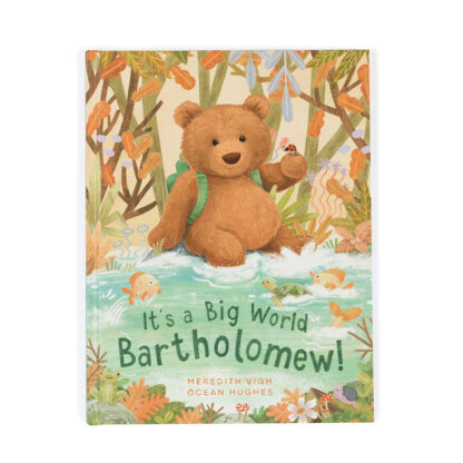 It's a Big World Bartholomew Book By Jellycat