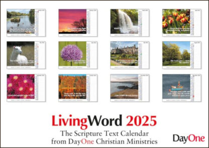 2025: DayOne Living Word - The Scripture Text Calendar From DayOne Christian Ministries